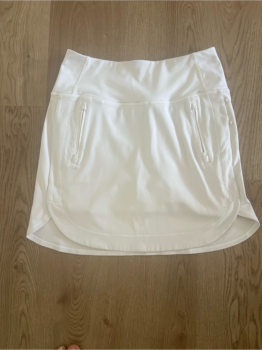 ATHLETA FAIRWAY Stretch Small Golf Skort 17.5”White Tennis Pickelball Athleisure - Picture 2 of 4